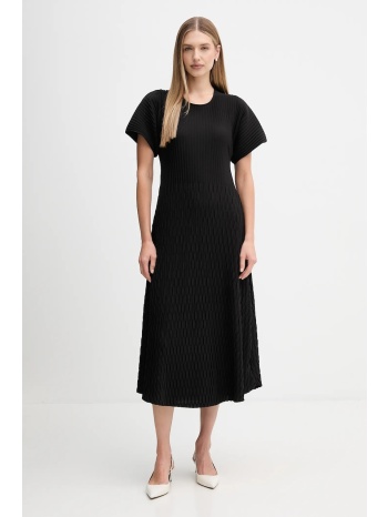 φόρεμα sandro ferrone χρώμα μαύρο, s14ybfbacillo 95%