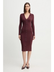 φόρεμα guess miranda w5bk60 z2yj2 89% βισκόζη, 10% πολυαμίδιο, 1% ελαστάν