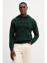 πουλόβερ guess joby χρώμα: πράσινο, m5br18 z0470 63% πολυεστέρας, 20% ακρυλικό, 17% πολυαμίδιο