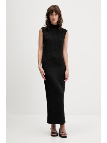φόρεμα hugo χρώμα μαύρο, 50550118 89% πολυεστέρας, 10%