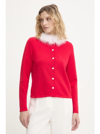 πλεκτή ζακέτα the sleeper χρώμα κόκκινο, mkcg09p013f κύριο