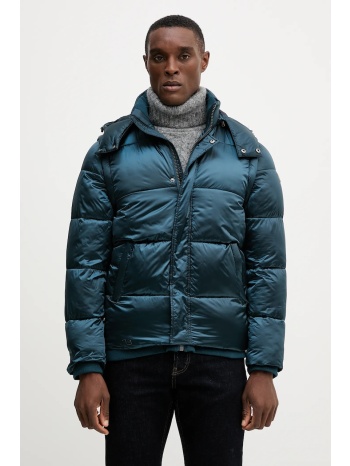 μπουφάν guess χρώμα τιρκουάζ, m5bl2l wgzf2 κύριο υλικό