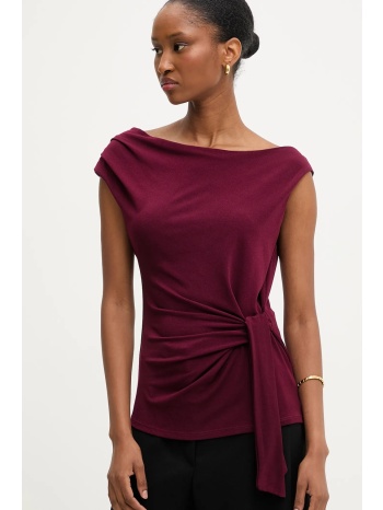 top answear.lab χρώμα μπορντό 95% πολυεστέρας, 5% ελαστάν
