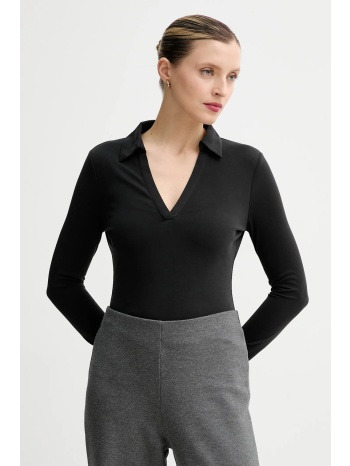 μακρυμάνικο guess callida χρώμα μαύρο, w5bp31 kcsz2 64%