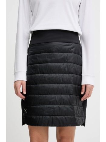 αθλητική φούστα haglöfs mimic ii χρώμα μαύρο, 608116 υλικό