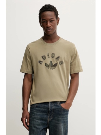 βαμβακερό μπλουζάκι adidas originals trefoil ανδρικό