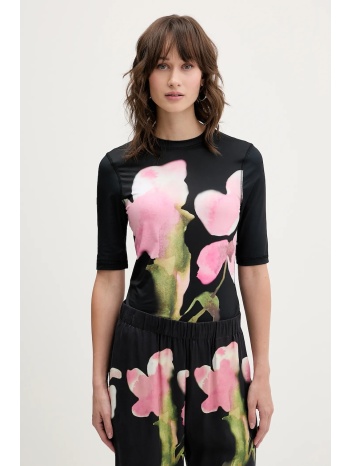 μπλουζάκι stine goya 0 χρώμα μαύρο, sg-aw25-t071-2244 86%