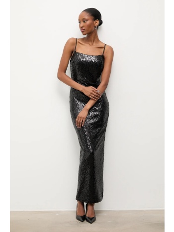 φόρεμα answear.lab χρώμα μαύρο 100% πολυεστέρας