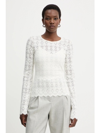 μπλουζάκι guess bridgette χρώμα μπεζ, w5bp13 k1180 κύριο