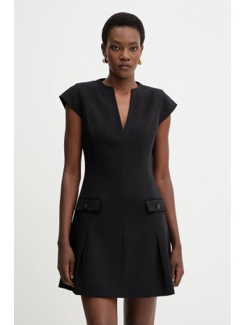 φόρεμα guess joandra χρώμα μαύρο, w5bk19 w2402 κύριο