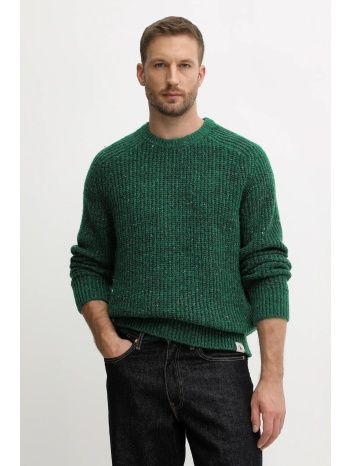 πουλόβερ με προσθήκη μαλλιού calvin klein jeans χρώμα