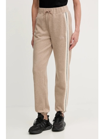 φούτερ με μείγμα από μαλλί guess muriel χρώμα μπεζ, v5bb17