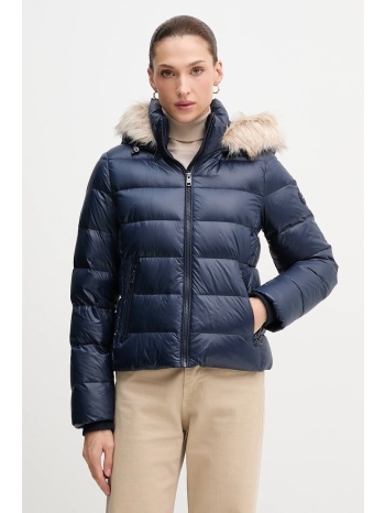 μπουφάν με επένδυση από πούπουλα tommy hilfiger χρώμα