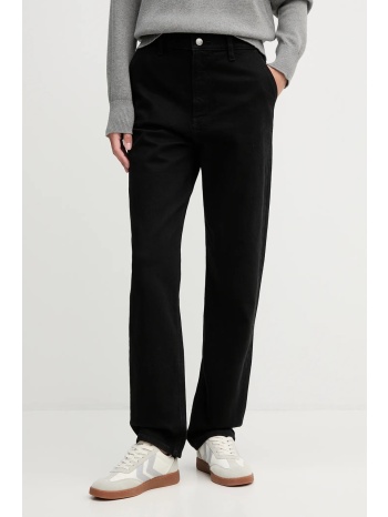 τζιν παντελόνι calvin klein jeans χρώμα μαύρο, lv047d772g