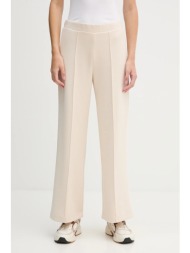 παντελόνι φόρμας united colors of benetton χρώμα: μπεζ, 3y2f3f04k 48% modal, 45% πολυεστέρας, 7% ελα