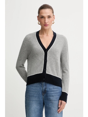 ζακέτα κασμίρ from future γυναικεία, χρώμα γκρι, wpc03361