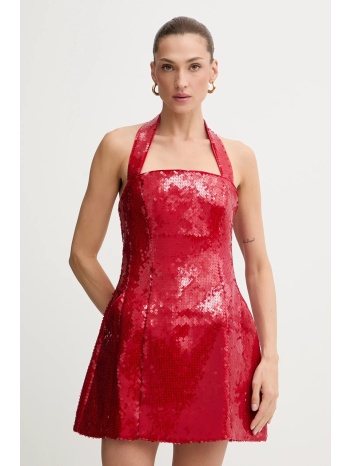 φόρεμα bardot χρώμα κόκκινο, 59857db2 πούλιες 100%