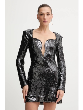 φόρεμα bardot χρώμα γκρι, 60120db πούλιες 100%