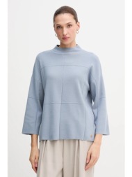 πουλόβερ joseph ribkoff χρώμα: μπλε, 261981 50% βισκόζη, 28% πολυεστέρας, 22% νάιλον