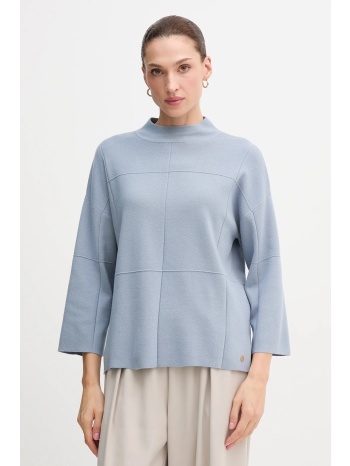 πουλόβερ joseph ribkoff χρώμα μπλε, 261981 50% βισκόζη