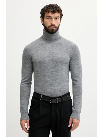 μάλλινο πουλόβερ michael kors ανδρικό, χρώμα γκρι