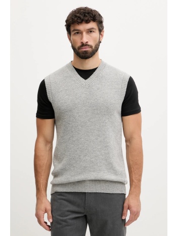 γιλέκο με προσθήκη μαλλιού lindbergh χρώμα γκρι, 30.800221