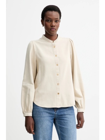 πουκάμισο rag & bone χρώμα μπεζ, rj0225fsuss 59% βαμβάκι