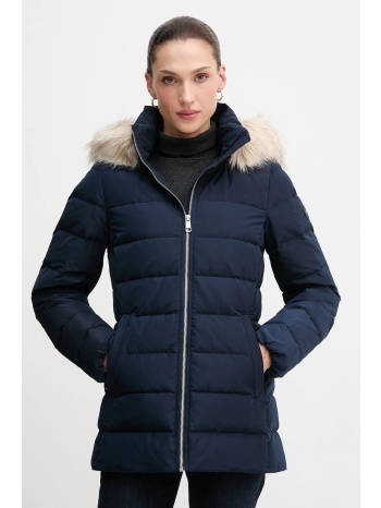 μπουφάν με επένδυση από πούπουλα tommy hilfiger χρώμα