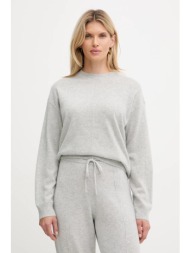 πουλόβερ κασμίρ boss χρώμα: γκρι, 50547883 100% κασμίρι