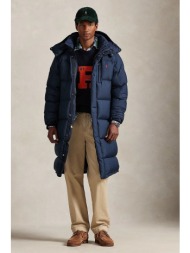 μπουφάν polo ralph lauren χρώμα: ναυτικό μπλε, 710p01338 100% ανακυκλωμένος πολυεστέρας