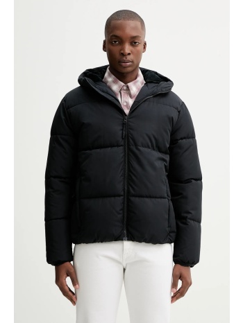 μπουφάν hollister co. χρώμα μαύρο, ki332-5063-900 κύριο