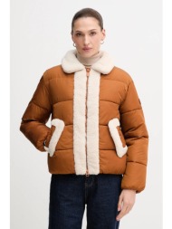 μπουφάν save the duck honey χρώμα: καφέ, d32338w.mega21 φόδρα: 100% ανακυκλωμένο νάιλον
ένθετο: 100%