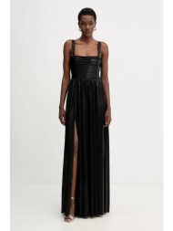 φόρεμα retrofete iris χρώμα: μαύρο, fw24-10329 95% πολυεστέρας, 5% ελαστάν