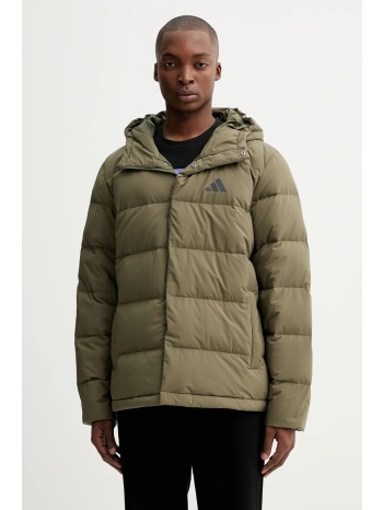 μπουφάν με επένδυση από πούπουλα adidas helionic χρώμα