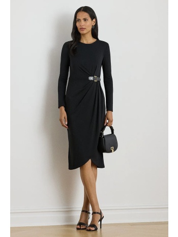 φόρεμα lauren ralph lauren χρώμα μαύρο, 200980222 95%