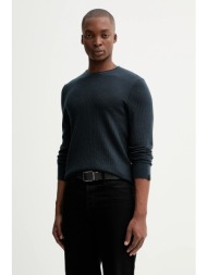 πουλόβερ με προσθήκη μαλλιού rag & bone χρώμα: ναυτικό μπλε, rh3225f6mwl 75% μαλλί, 25% lyocell