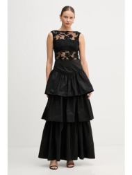 φόρεμα pedro del hierro χρώμα: μαύρο υλικό 1: 100% oξικό άλας
υλικό 2: 100% πολυεστέρας