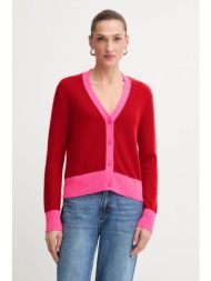 ζακέτα κασμίρ from future γυναικεία, χρώμα: κόκκινο, wpc00884 100% κασμίρι