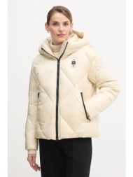 μπουφάν με επένδυση από πούπουλα blauer lamartine χρώμα: μπεζ, bldc03167 κύριο υλικό: 100% πολυαμίδι