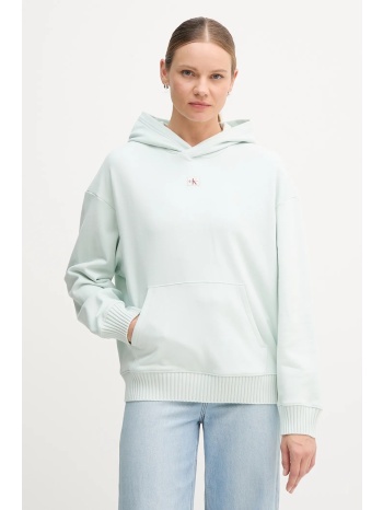 βαμβακερή μπλούζα calvin klein jeans γυναικεία, με