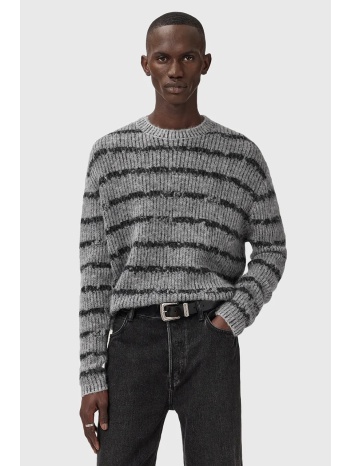 πουλόβερ με προσθήκη μαλλιού allsaints dissolved χρώμα