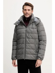 μπουφάν save the duck constantin χρώμα: γκρι, d31653m.flan21 100% ανακυκλωμένος πολυεστέρας