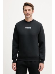 μπλούζα colmar χρώμα: μαύρο, 6729.9zk 52% βαμβάκι, 48% πολυεστέρας