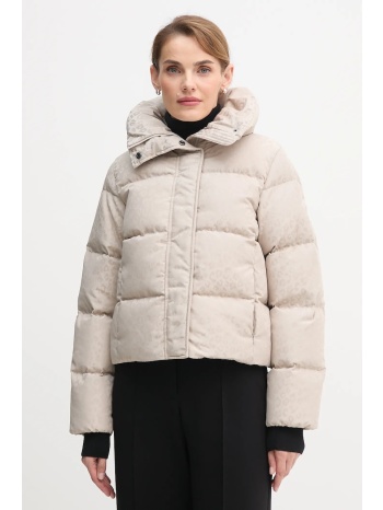 μπουφάν με επένδυση από πούπουλα colmar χρώμα μπεζ