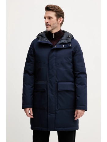 μπουφάν με επένδυση από πούπουλα colmar χρώμα ναυτικό