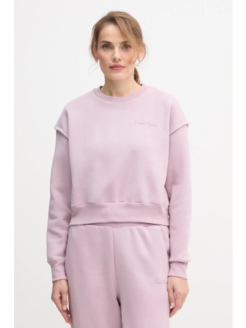 μπλούζα colmar χρώμα ροζ, 9249.3zn 65% βαμβάκι, 35%