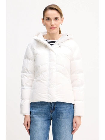 μπουφάν με επένδυση από πούπουλα colmar χρώμα άσπρο