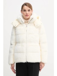 μπουφάν με επένδυση από πούπουλα mackage χρώμα: μπεζ, cassidy ένθετο: 90% πούπουλο πάπιας, 10% φτερά