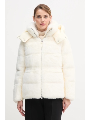 μπουφάν με επένδυση από πούπουλα mackage χρώμα μπεζ