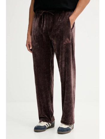 παντελόνι φόρμας adidas all szn luxe ανδρικό, χρώμα καφέ